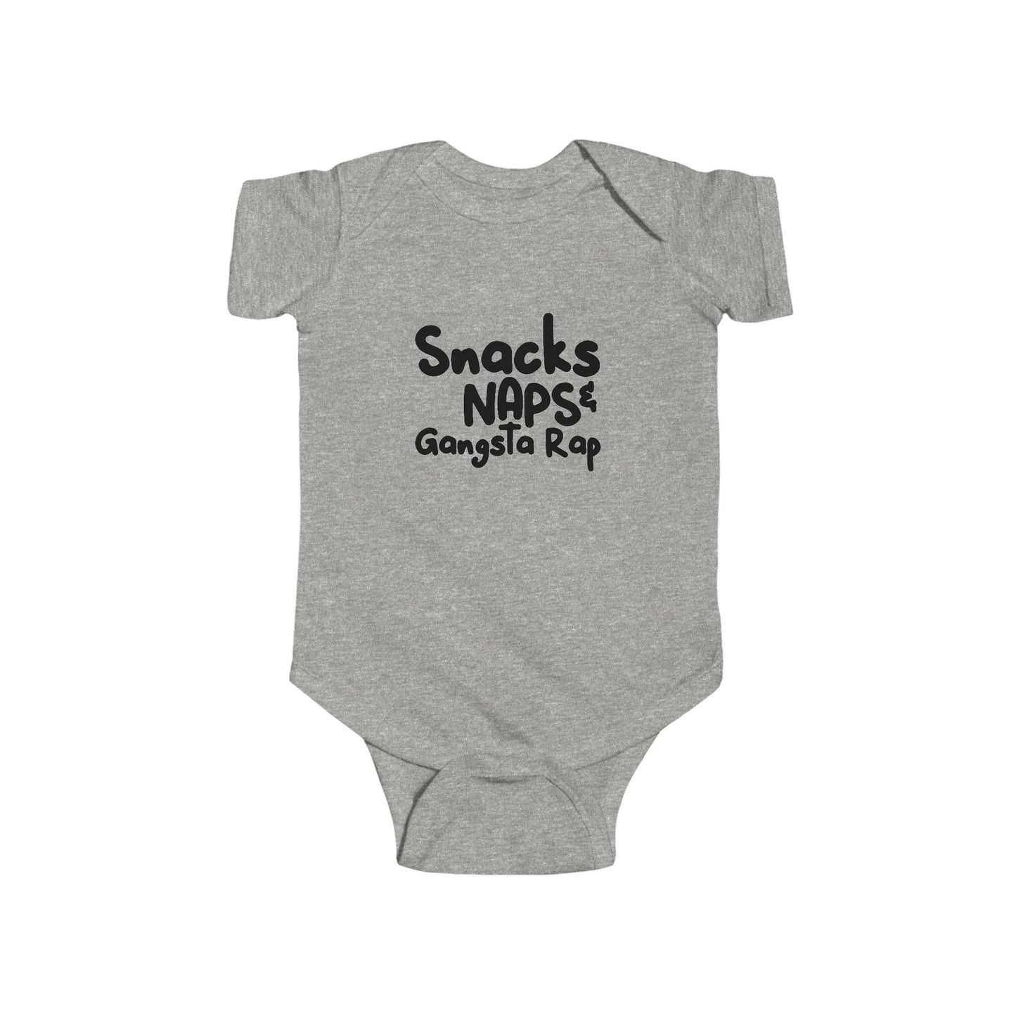 Snacks and Naps - Infant Jersey Bodysuit