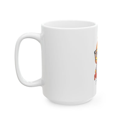 Don't give a duck - Ceramic Mug, 15oz