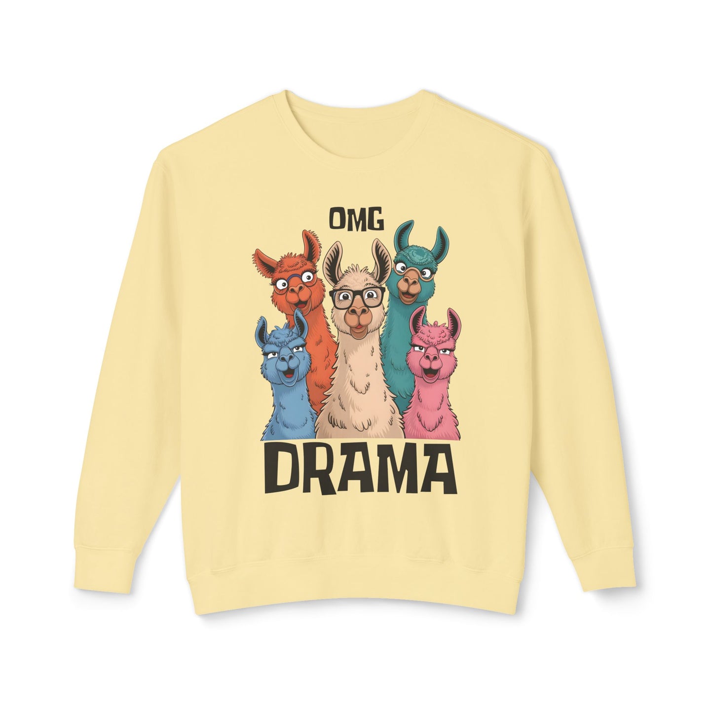 Drama - Lightweight Crewneck Sweatshirt