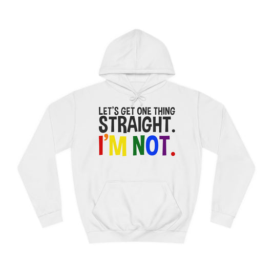 One thing straight - Hoodie