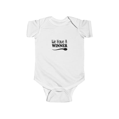 We Have a Winner  - Infant Jersey Bodysuit