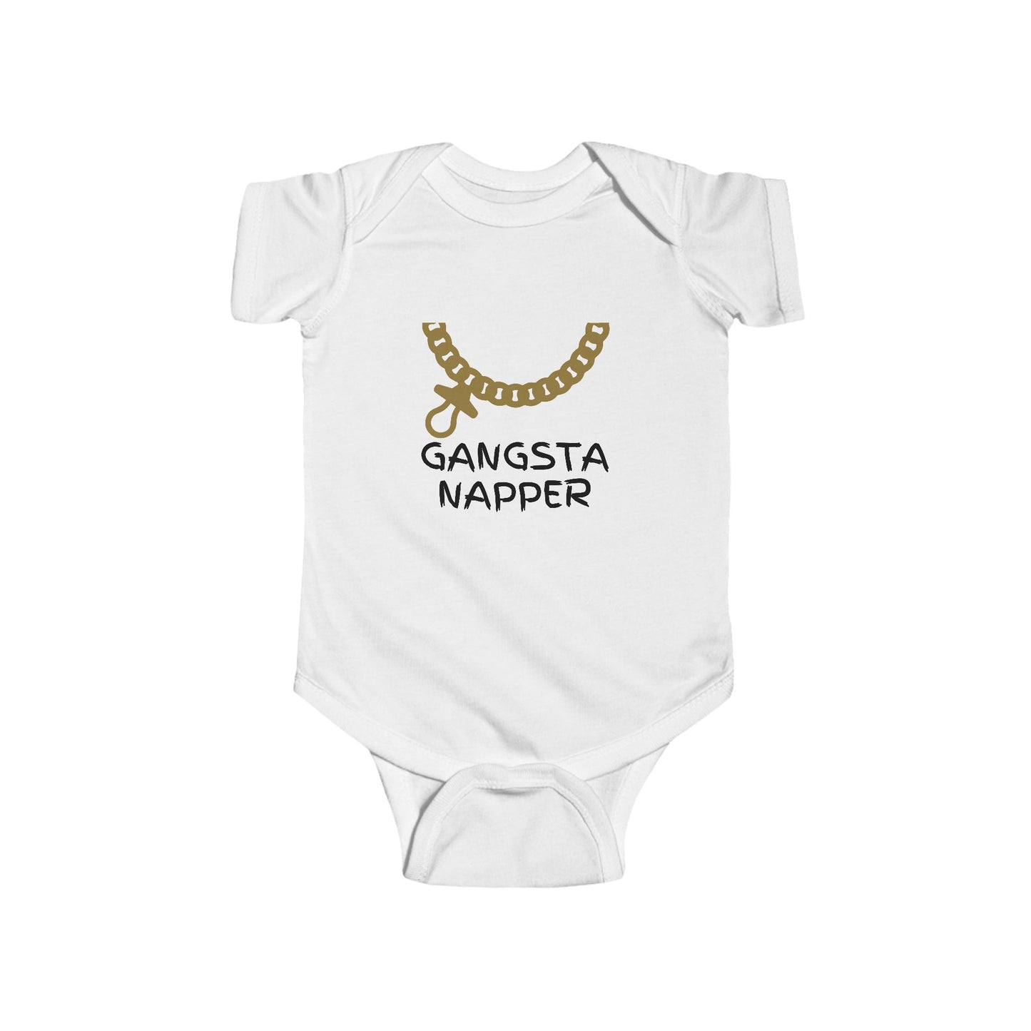 Gangster Napper - Infant Fine Jersey Bodysuit