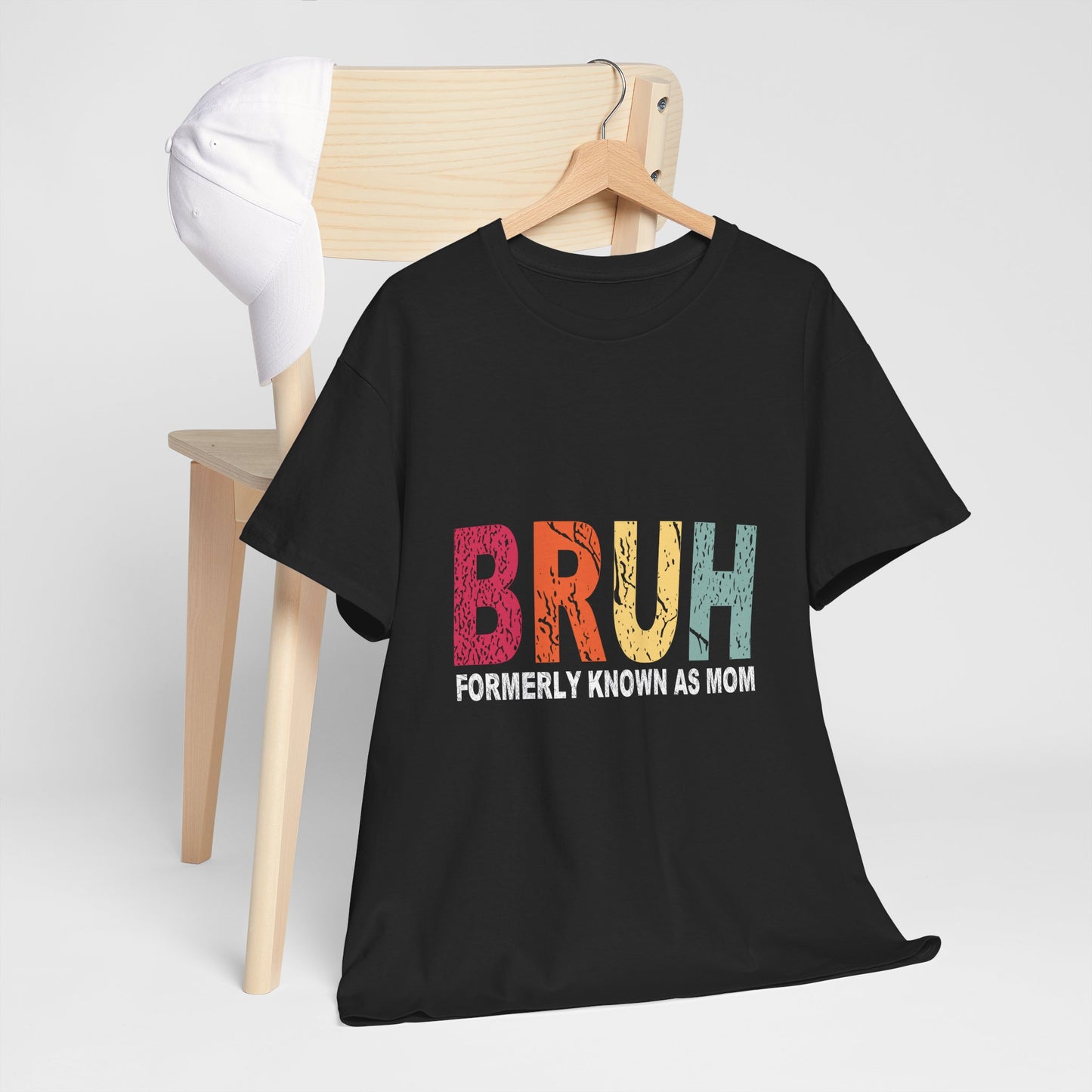 Bruh Formerly Known As Dad Heavy Cotton Tee