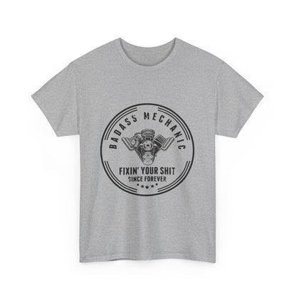 Badass Mechanic  Heavy Cotton Tee