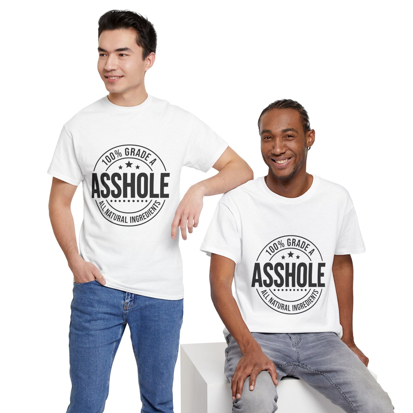 Grade A Asshole Heavy Cotton Tee