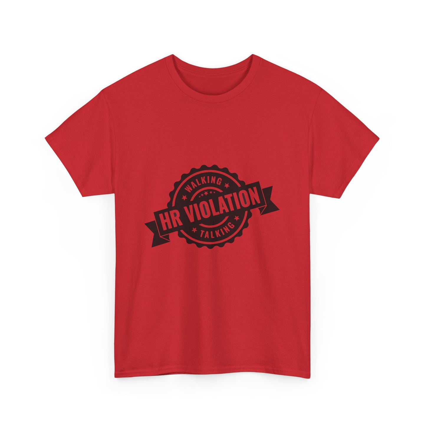 Walking HR Violation Heavy Cotton Tee