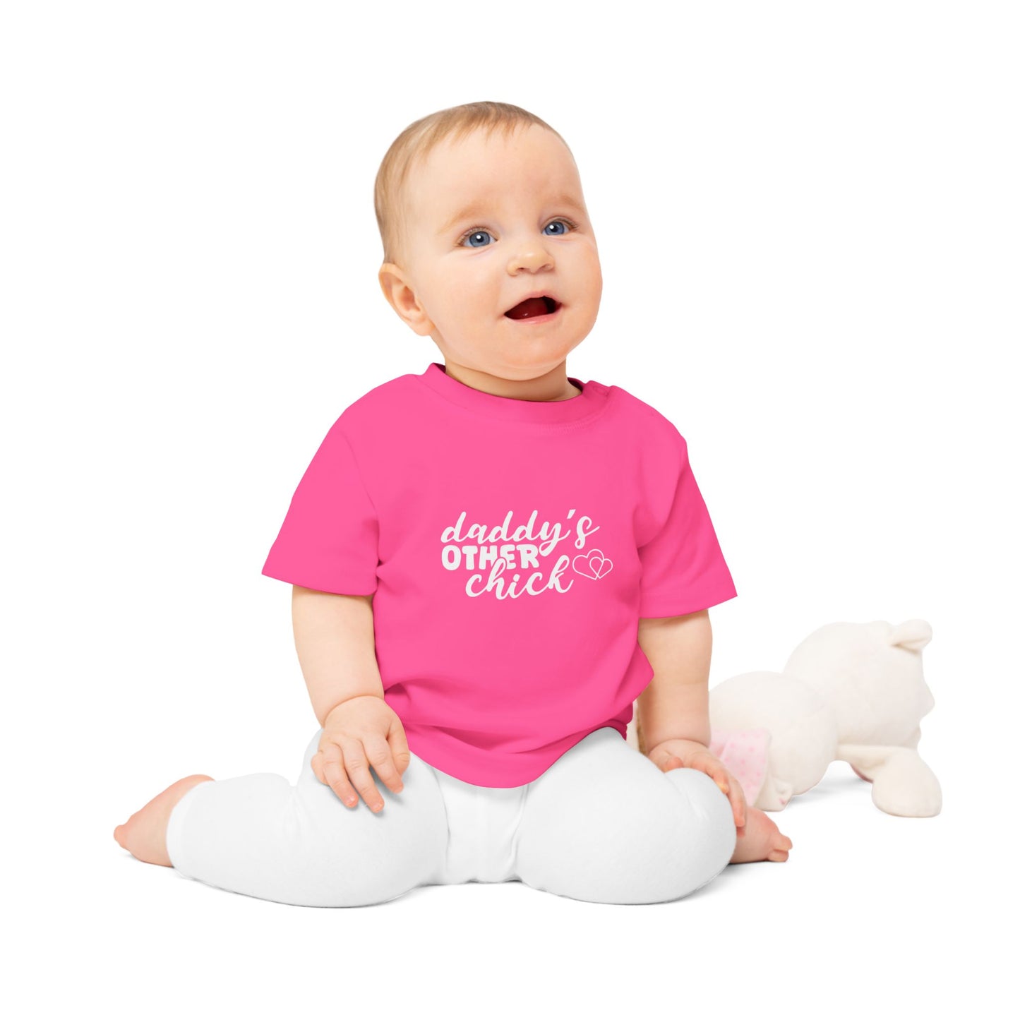 Daddy's other chick - Baby T-Shirt