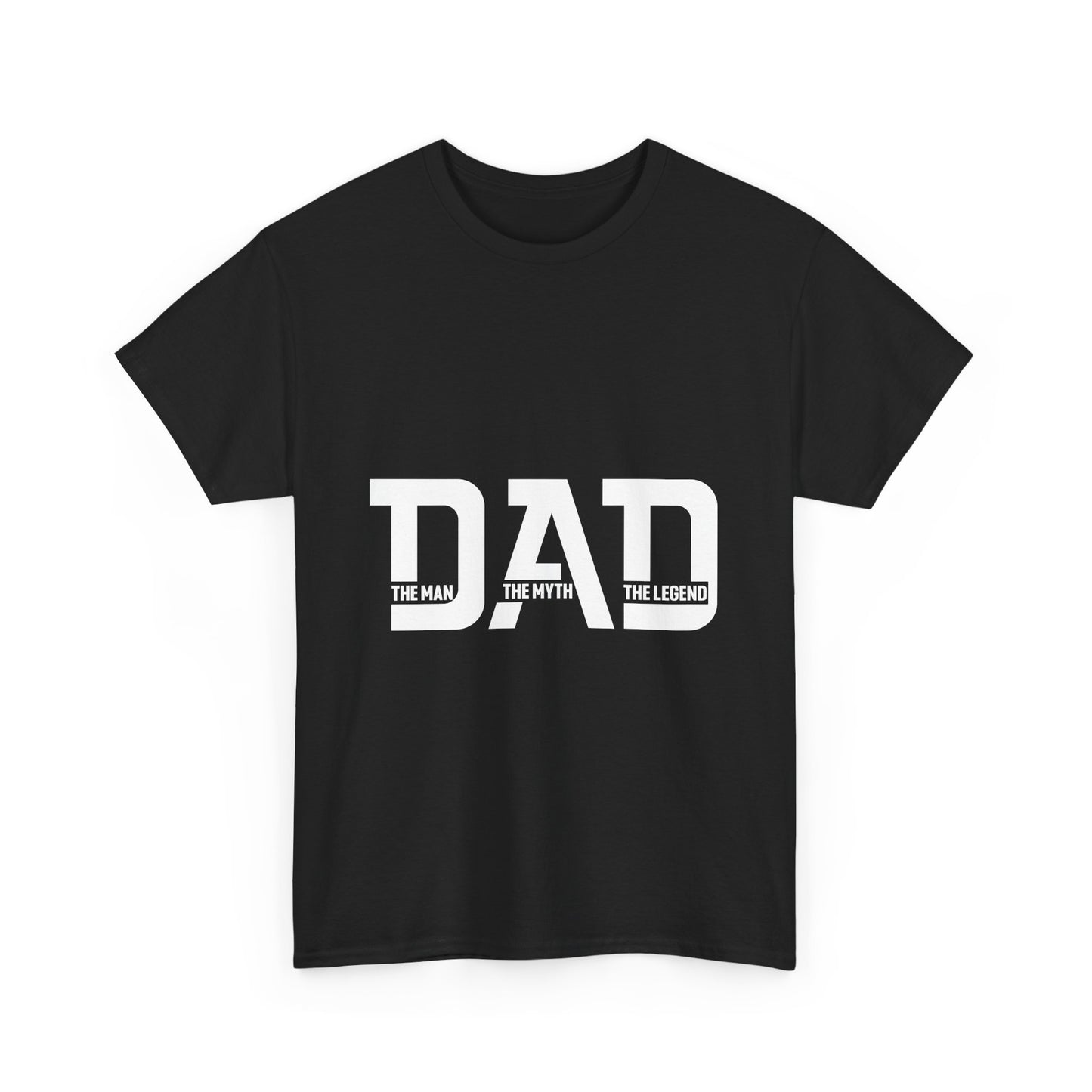 Dad The Man The Myth The Legend Heavy Cotton Tee