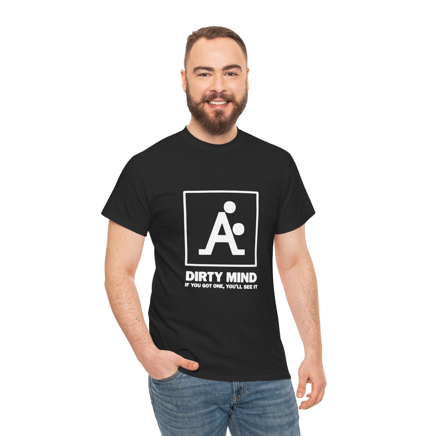 Dirty Mind Use It Heavy Cotton Tee