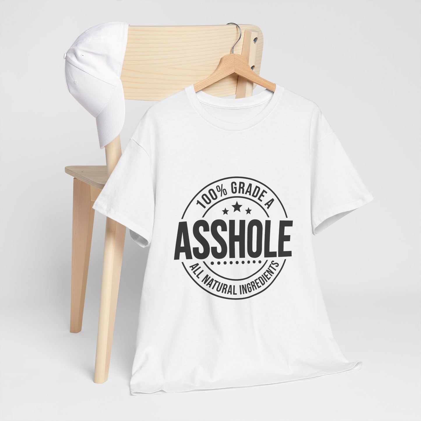 Grade A Asshole Heavy Cotton Tee