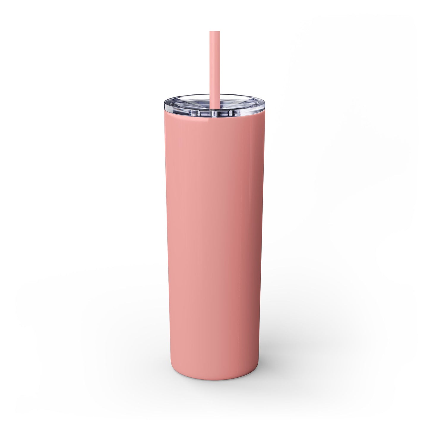 Dumbfuckery - Skinny Tumbler with Straw, 20oz