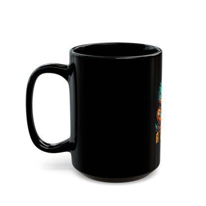 Give a duck - Black Mug 15oz