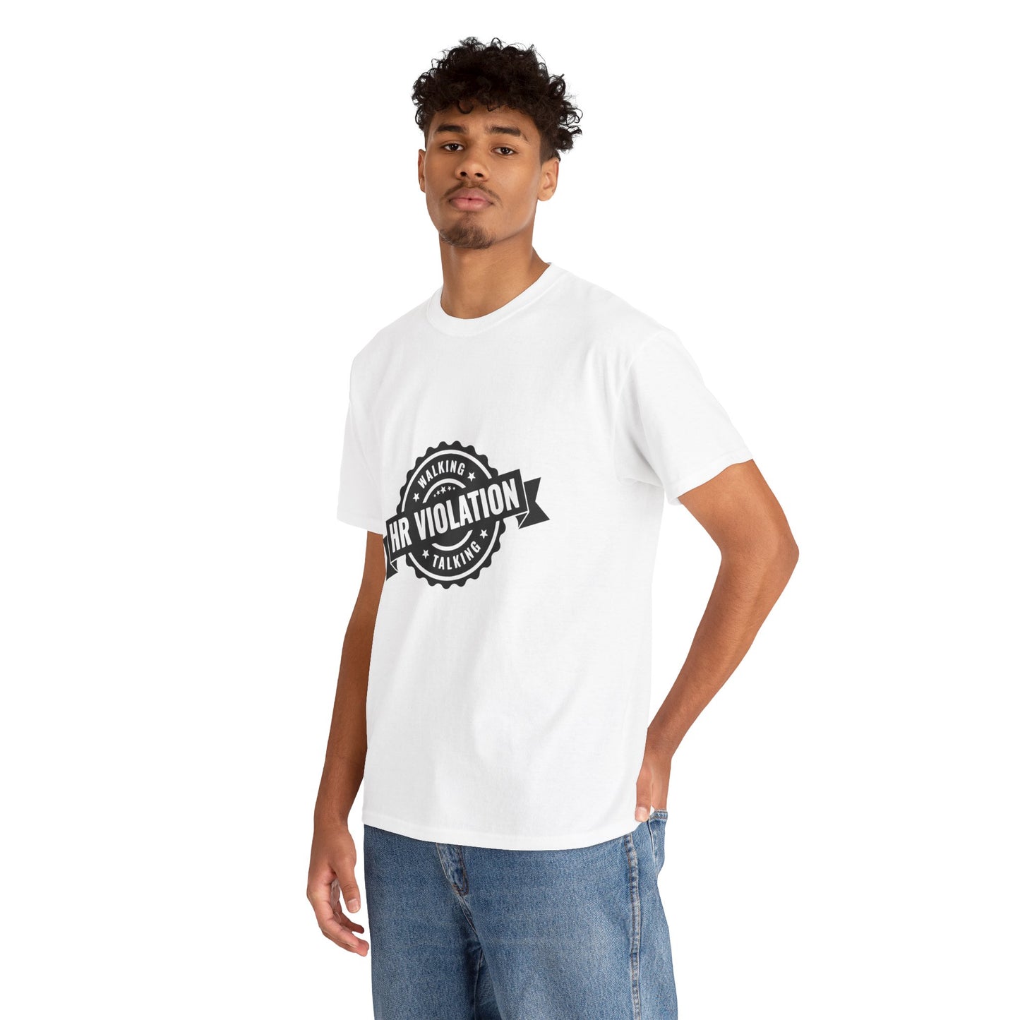 Walking HR Violation Heavy Cotton Tee