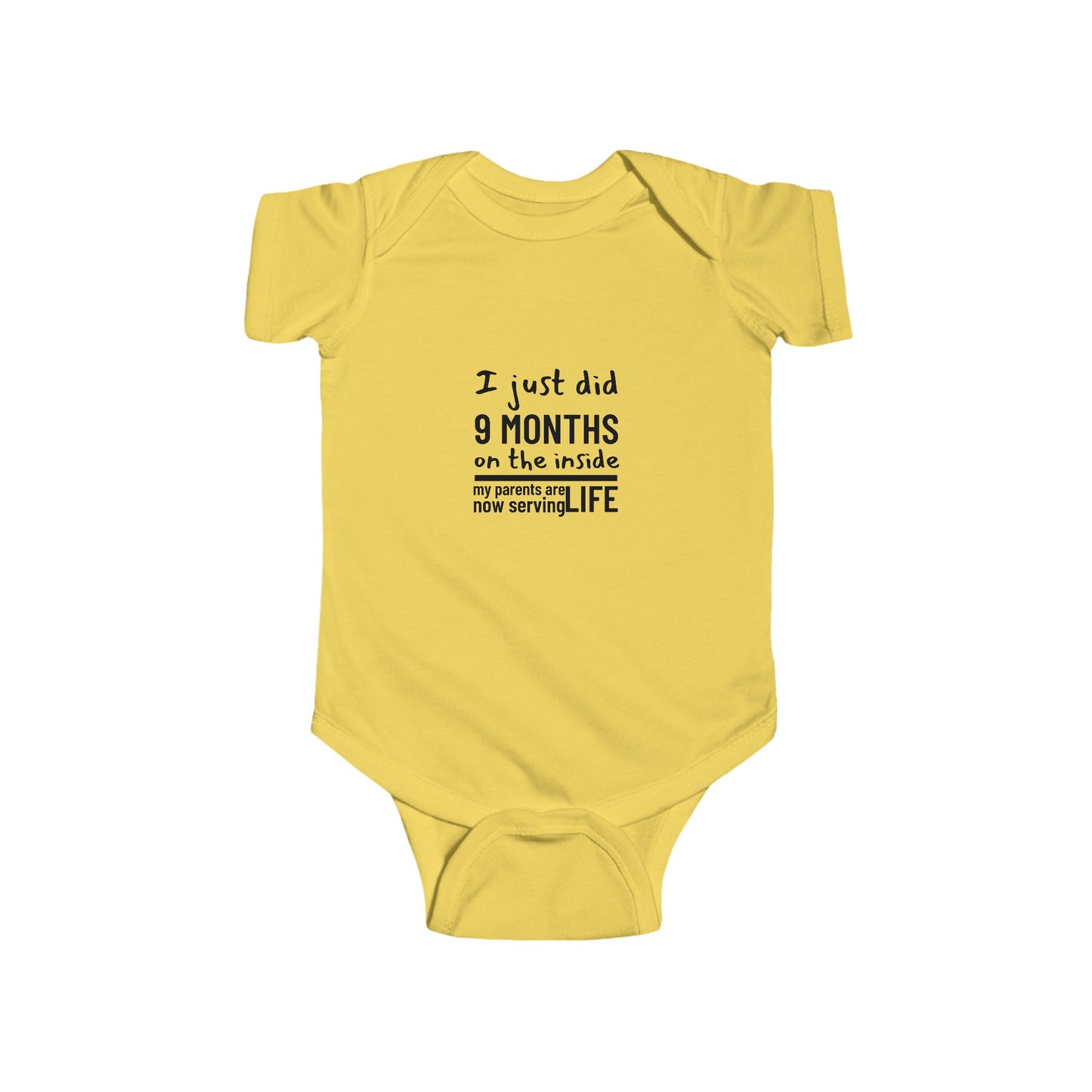 9 Months - Infant Fine Jersey Bodysuit