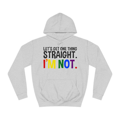 One thing straight - Hoodie